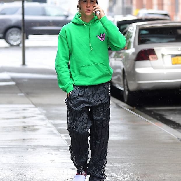 [M] 아디다스 X 알렉산더왕 쭈글이 트랙 팬츠 블랙