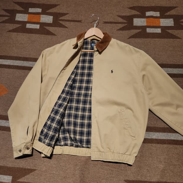 폴로랄프로렌 코듀로이카라 스윙탑 자켓 M 105