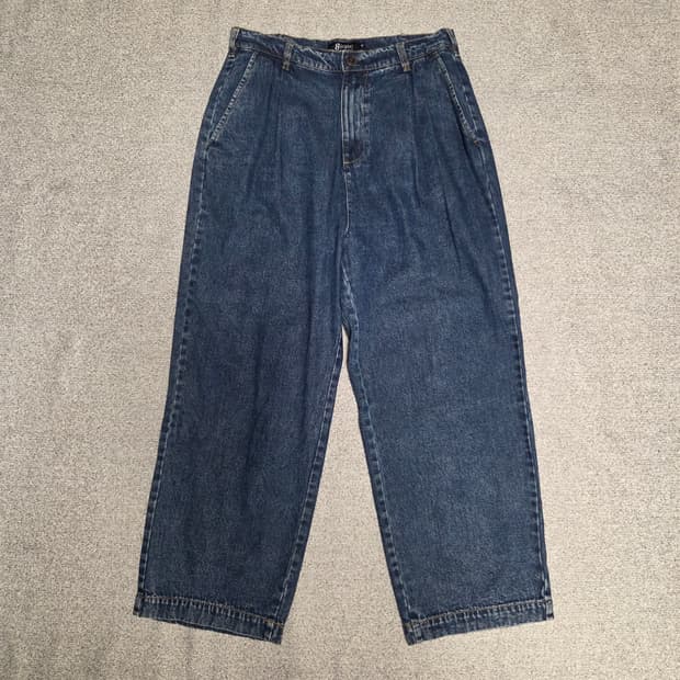 8 Standard Wear 재팬 투턱 데님팬츠 청바지 31-32