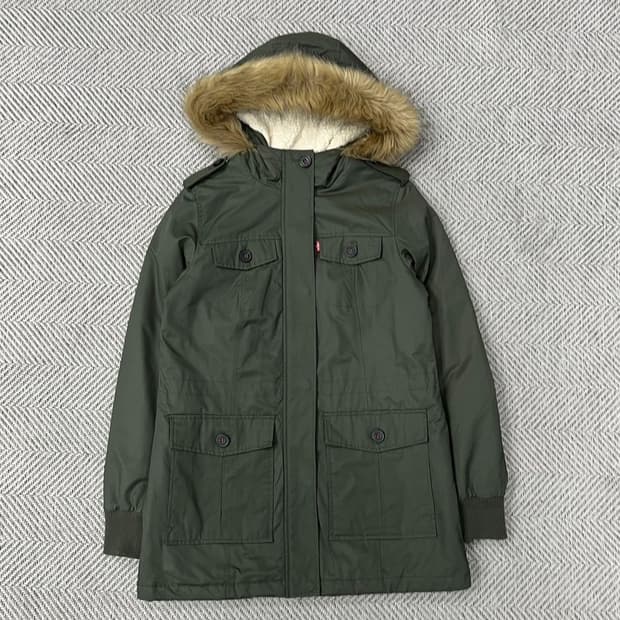 리바이스 나일론 양털 야상 v0698