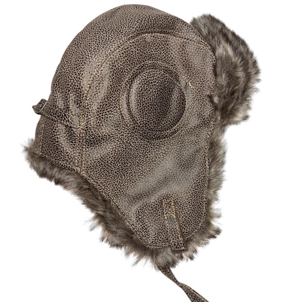 Military brown hat