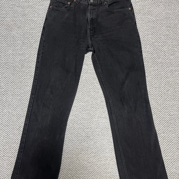 00s 리바이스 517 블랙(90년대 사양) 34x32