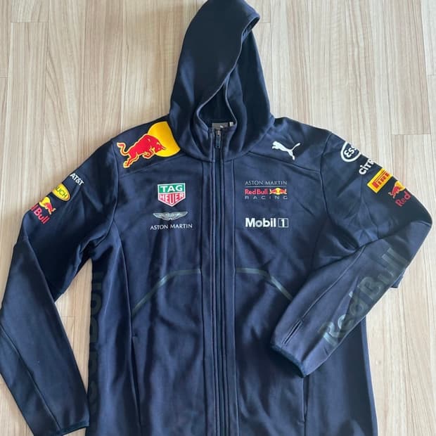 레드불 레이싱 후드집업 자켓