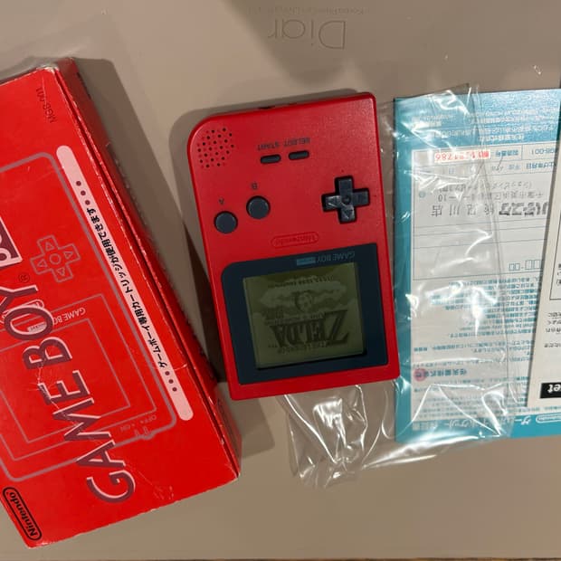 신품/닌텐도 DMG-01 게임보이 포켓  게임기