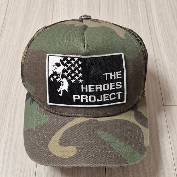 크롬하츠 히어로즈 카모 메쉬 캡 (스크롤버전)