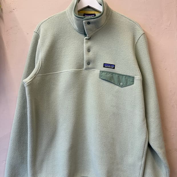 파타고니아 신칠라 세이지그린 m