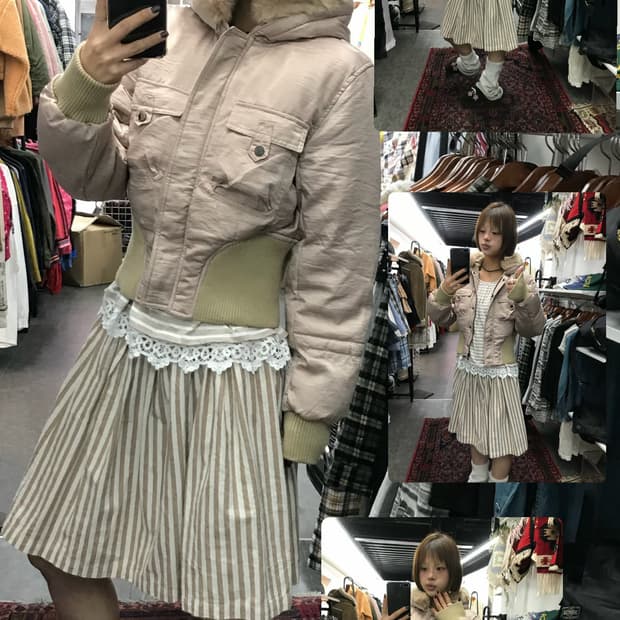 No. 핑크 베이지 코디 Set