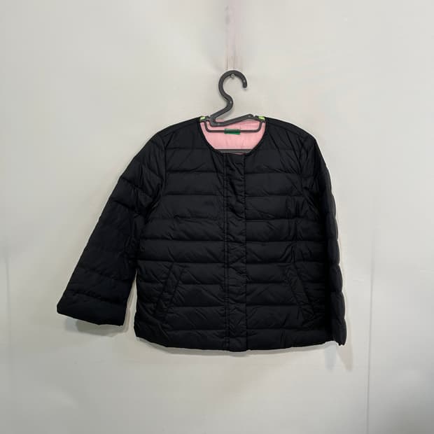 베네통 여성 오리털 패딩 66