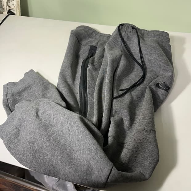 XXL 나이키 진그레이 레귤러핏 밴딩 테크팩 조거팬츠