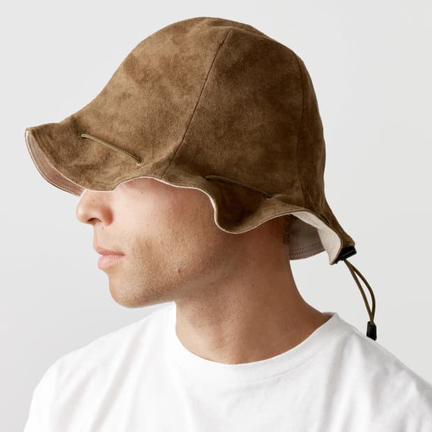 리얼레더 헨더스킴 킨차쿠 버킷햇 