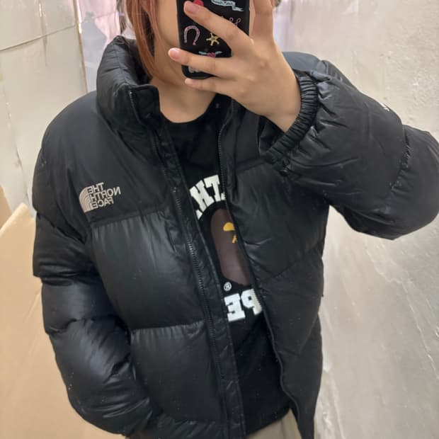 노스페이스 700 눕시 패딩