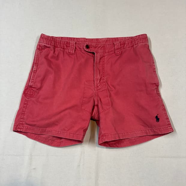 M) 폴로 랄프로렌 두산 프렙스터 면바지 반바지 핑크