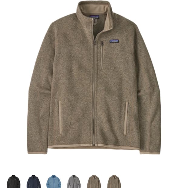 파타고니아 베러 스웨터 플리스 자켓 씨버드 그레이 L