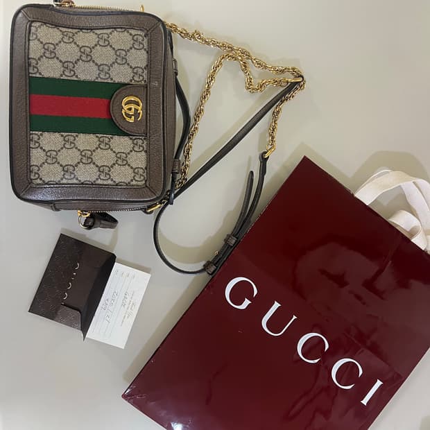 구찌 수프림 오피디아 미니 숄더백