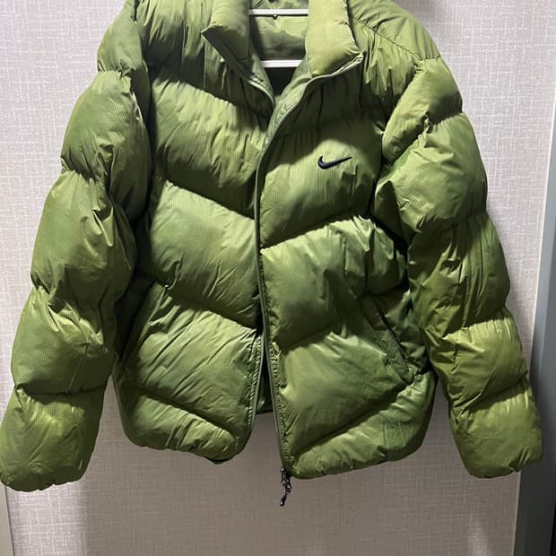 [xl]나이키 패딩 연두