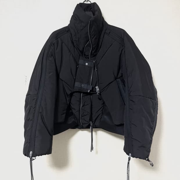 HAMCUS TUMULUSMAN PADDED JACKET BLACK