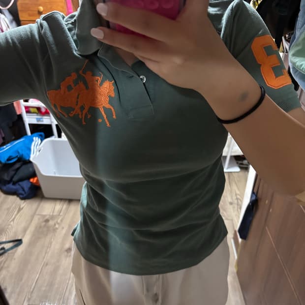 다크 그린 더블포니 카라티