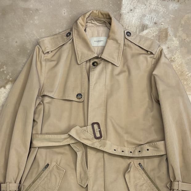 M 버버리 베이지 트렌치코트