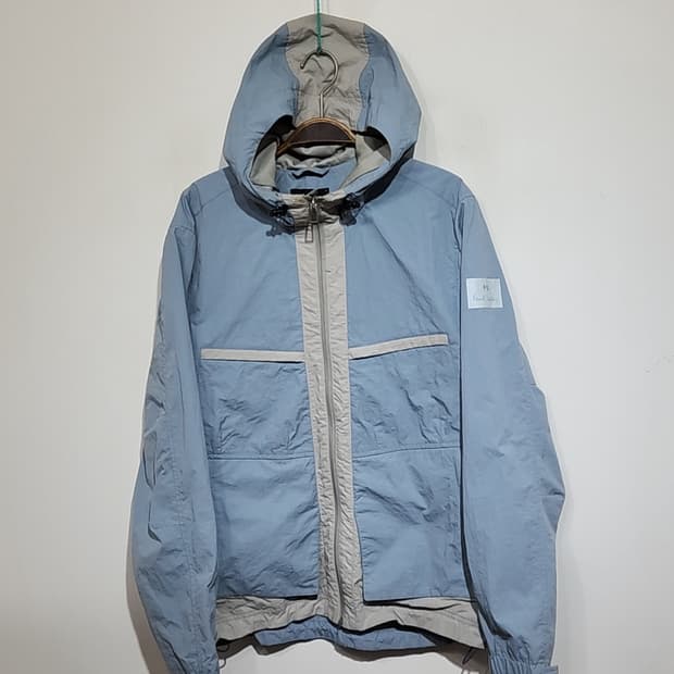 (M) 폴스미스 점퍼 배색 바람막이 후드자켓 매장판 