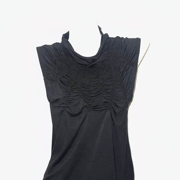 빈티지 셔링 고스 폴라 슬리브리스