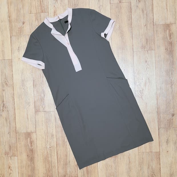 아이잗바바(IZZAT BABA) 배색원피스 55-66 새상품