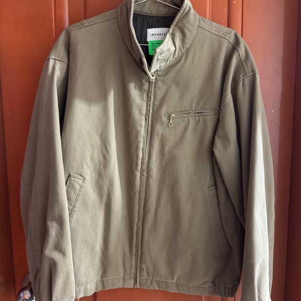 카키스 워시드 클럽자켓