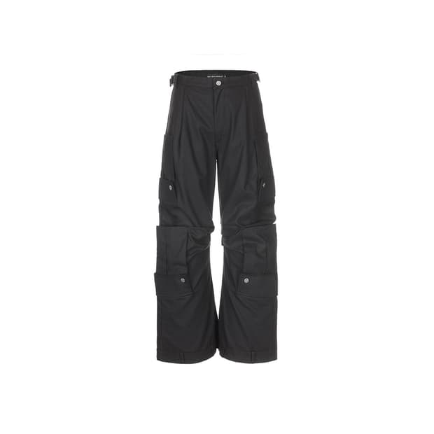 써저리 리버스 4 포켓 카고 팬츠 블랙