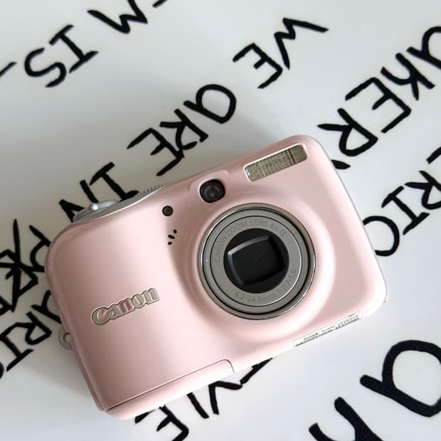 캐논 PowerShot E1 핑크 디카 판매합니다 🎀
