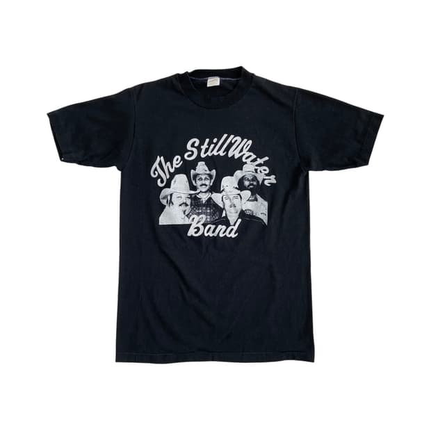 80's The Still Water Band 반팔티셔츠
