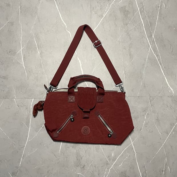 팔로워 특가 키플링 메신저백 크로스백 와인 버건디 고릴라 가방