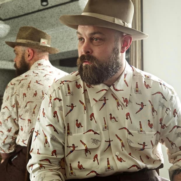 브라이슬랜드 레이온 셔츠 40사이즈 4컬러 (100~105)