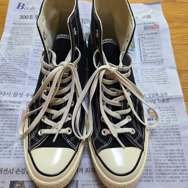 컨버스 척70 하이 블랙 / 162050C