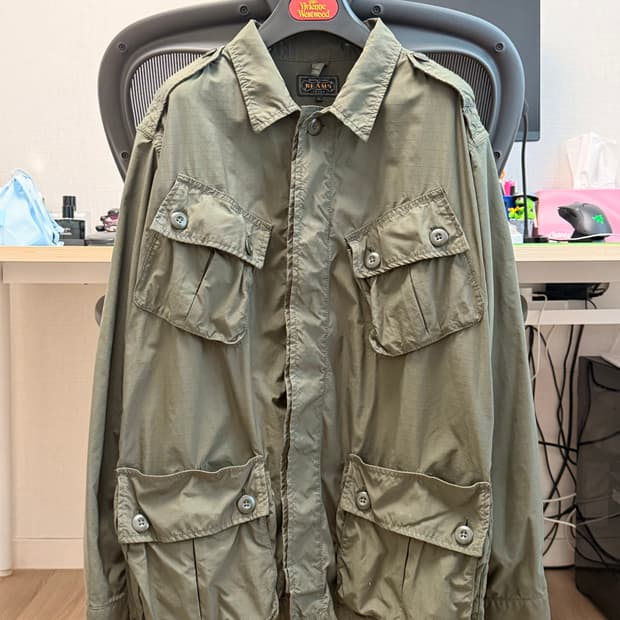 [L사이즈]beams plus 정글퍼티그 자켓 