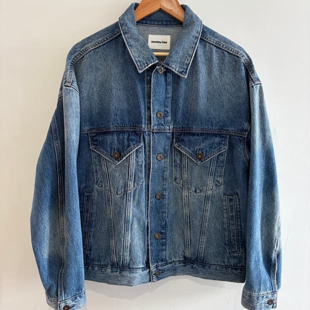 몽키타임  데님 트러커 자켓