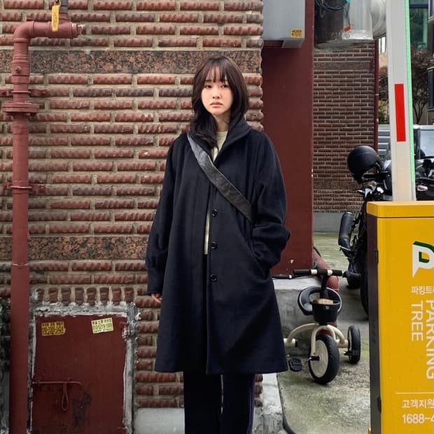 쉬이즈큐트 커들코트 블랙