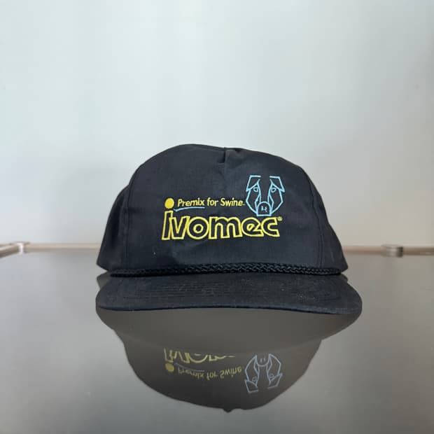 USA IVOMEC 빈티지 모자 볼캡 vintage cap 