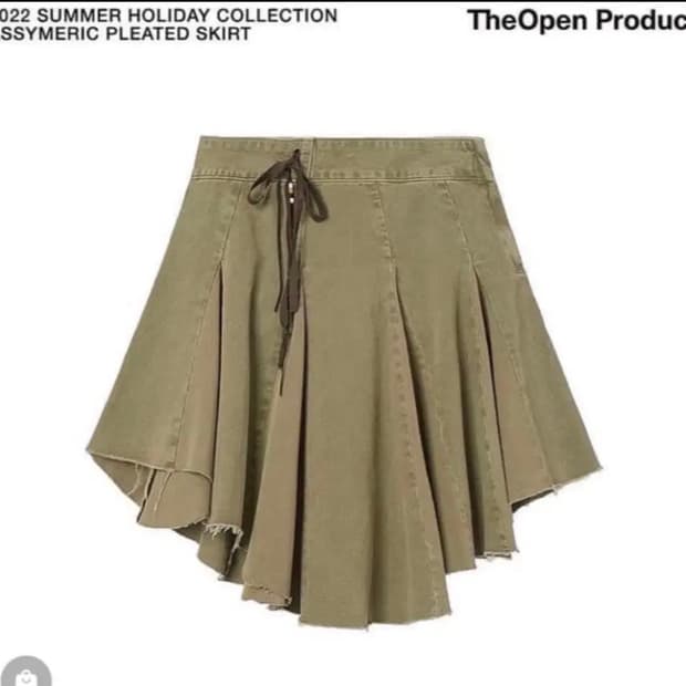 더오픈 프로덕트 보헤미안 스커트 