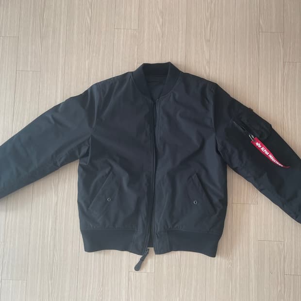 알파 인더스트리 ma-1 양면 자켓