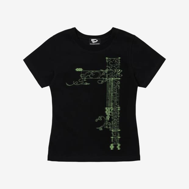 웰빙익스프레스 Hybrid Tattoo Tee Black