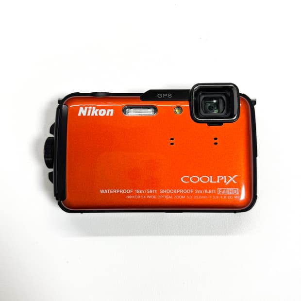 니콘 쿨픽스 AW110 오렌지 | coolpix 100 120 130