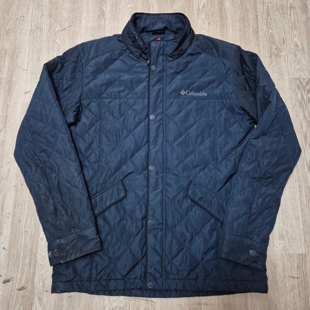 컬럼비아 남성 옴니히트 누빔 경량패딩 점퍼 L(100)