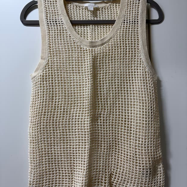 Cos 망사 네트 나시 슬리브리스 (새상품)