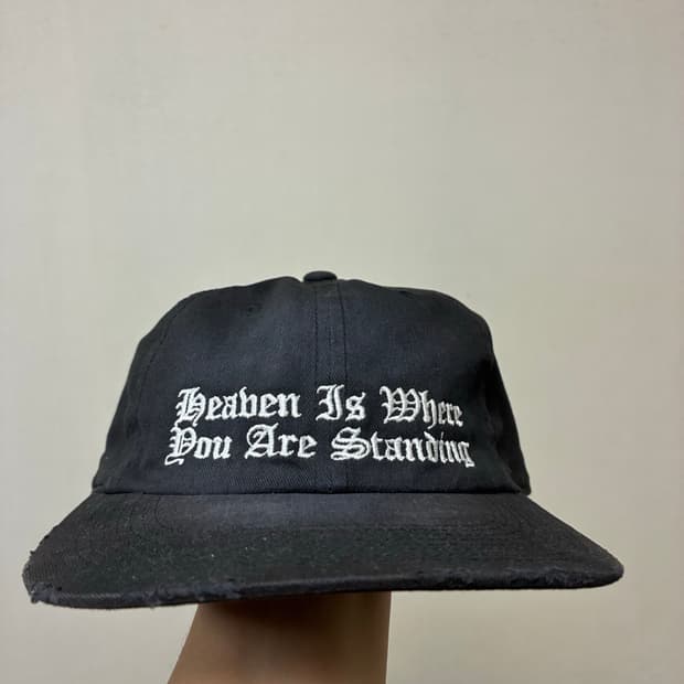 [free]알렉산더 디제노바 캡 워시드 블랙