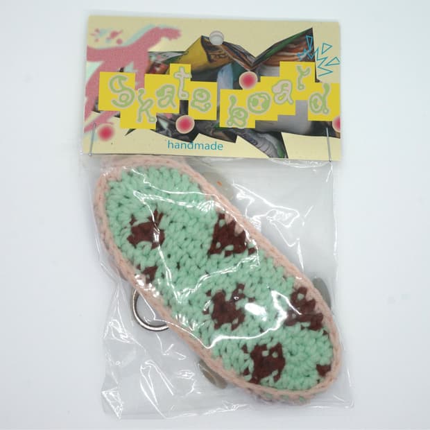 Handmade Skateboard keyring NO.14