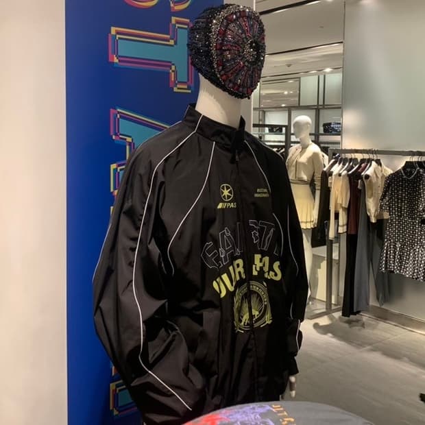 새상품급) 아워파스 레이싱자켓 + 팝업셔츠