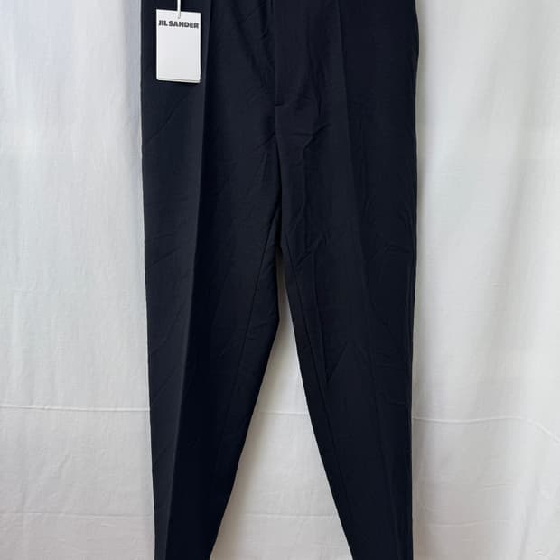 질샌더 크랙 밴딩 슬랙스 50