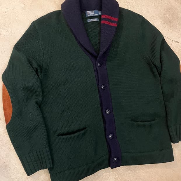빈티지 폴로 랄프로렌 가디건