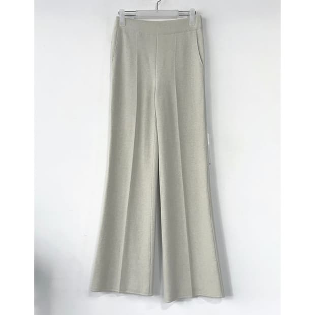 한섬 더캐시미어 23 울 캐시 니트 팬츠