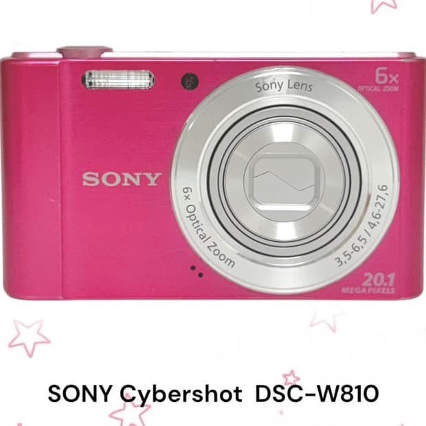 쏘니 Sony 사이버샷 w810 핑크색