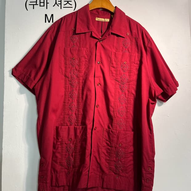 Guayabera shirts (쿠바 셔츠) m